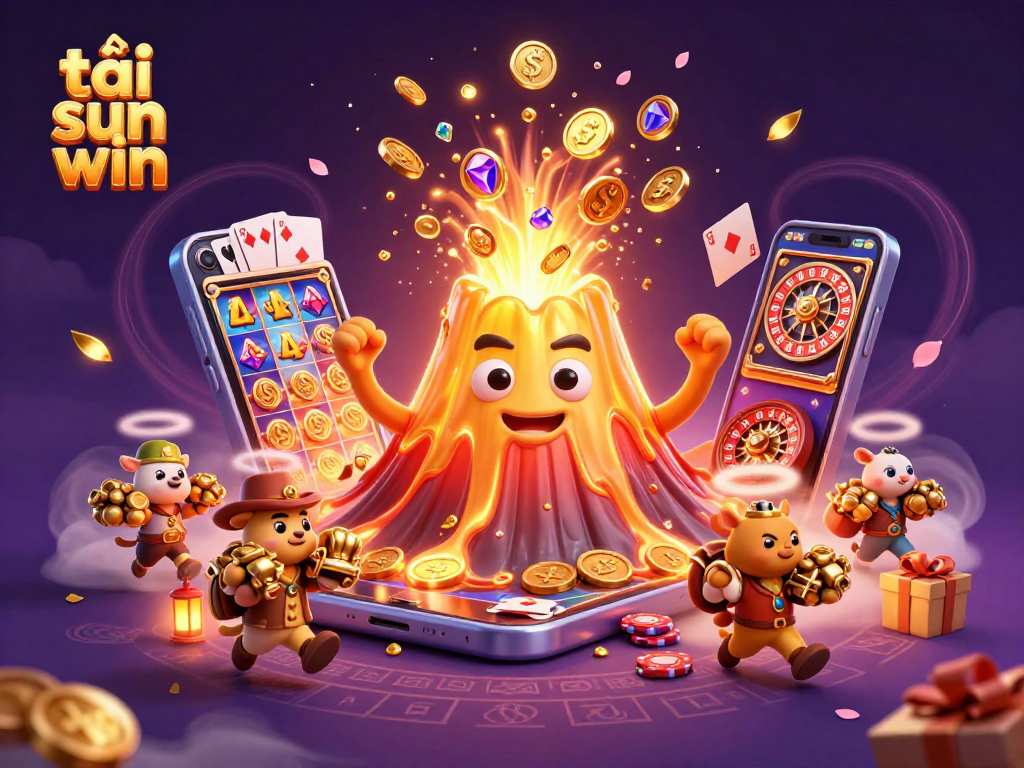 Play and win with exciting updates in tải sun win, featuring vibrant casino elements and thrilling action.