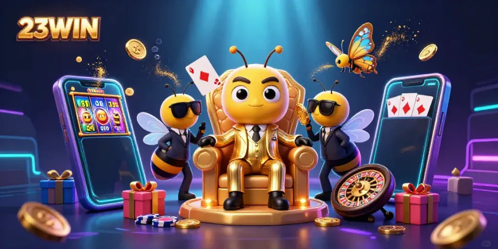 Experience thrilling wins with the exciting 23WIN casino features and vibrant game showcases.