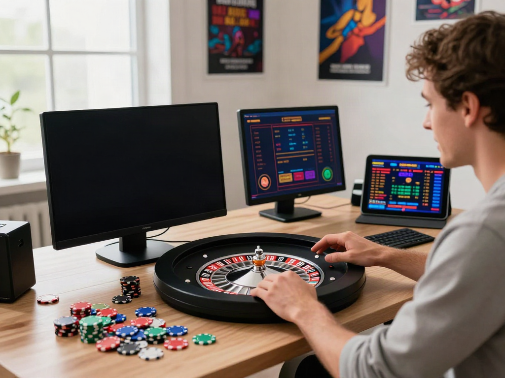 Online gaming experience at a non gamstop casino UK with engaging casino games.
