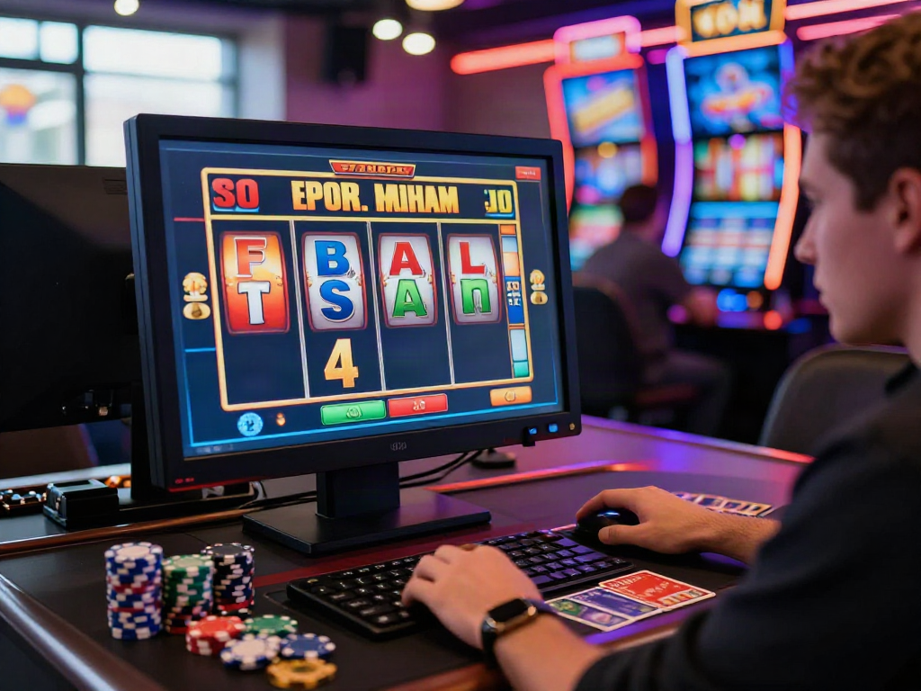 Exciting online gaming experience at a non gamstop casino uk with vibrant visuals.