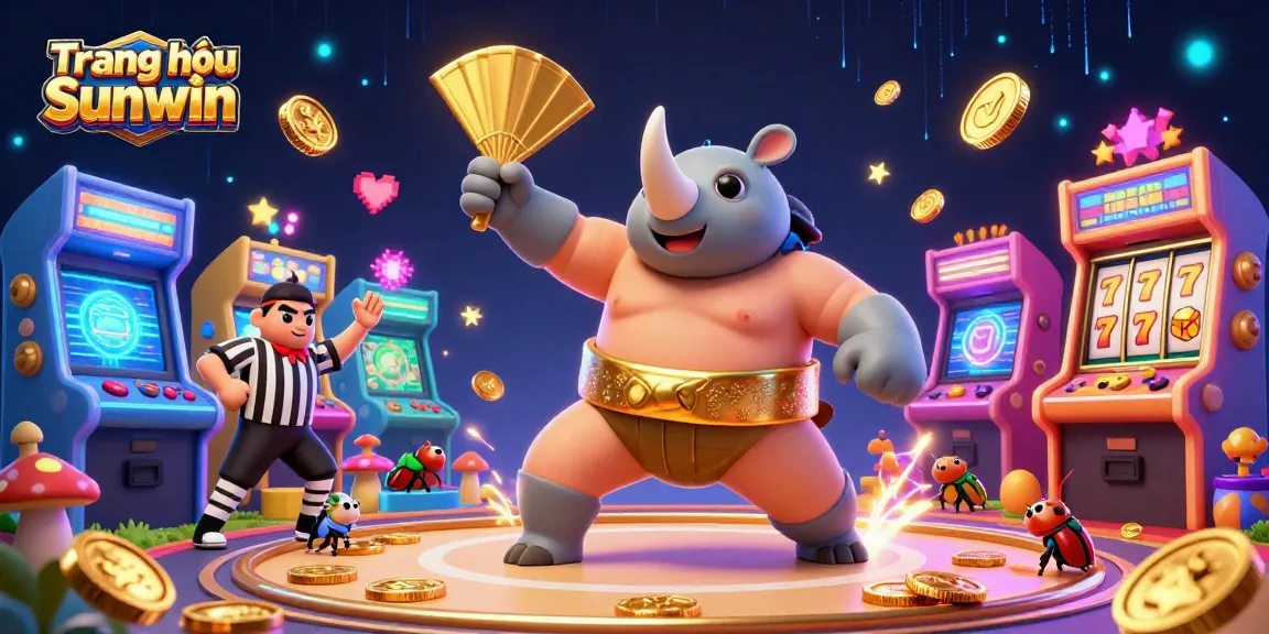 Engage with the thrilling experience on Trang chủ Sunwin as beetle champions win big among casino symbols.